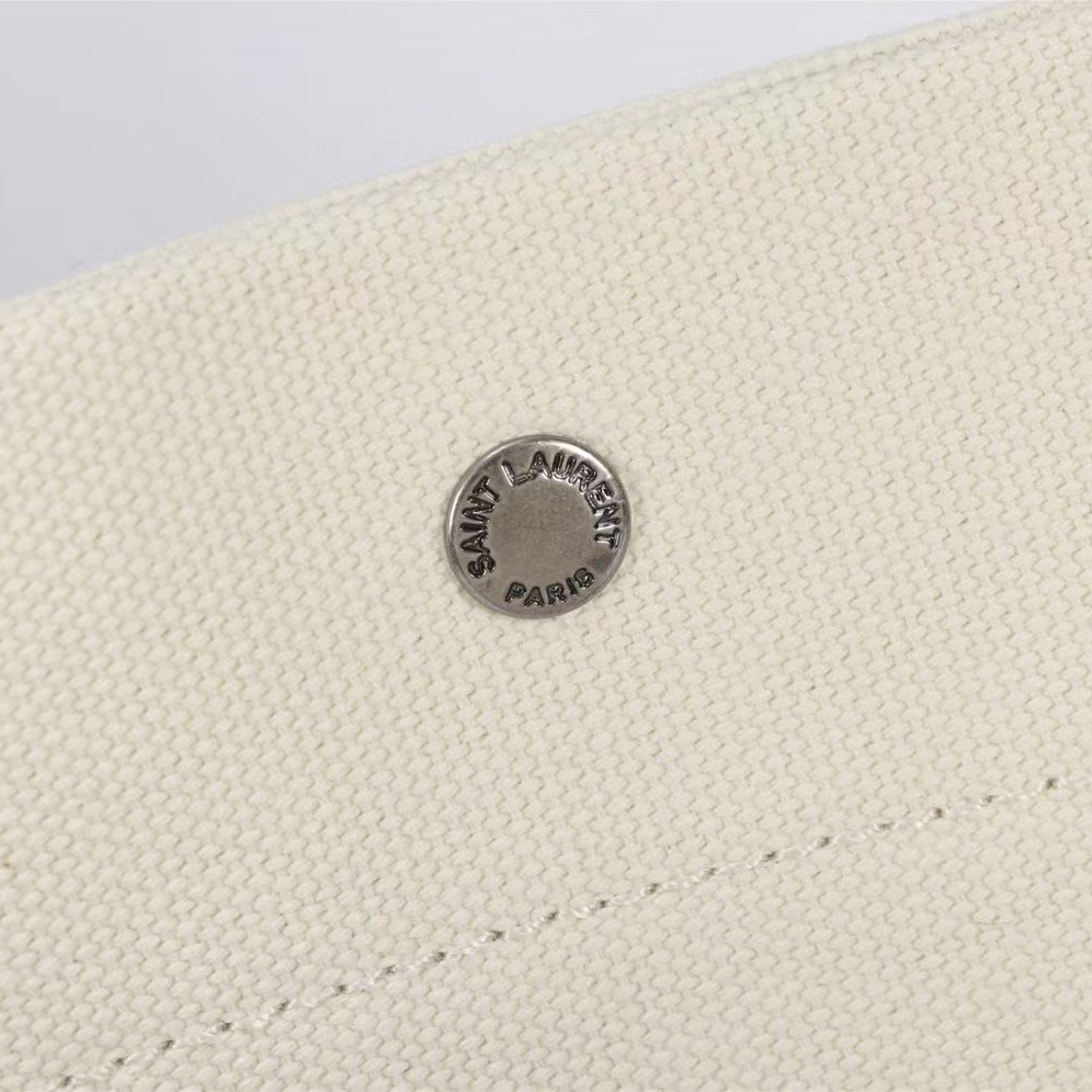 Saint Laurent Rive Gauche Canvas Tote(48-36-16cm) - DopestKickz