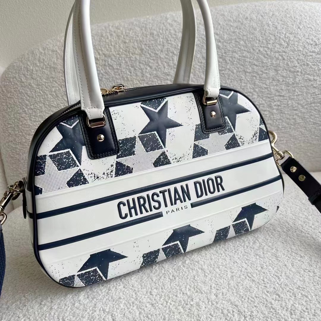 Dior  Vibe Bowling Handbag（34-19-15CM） - DopestKickz