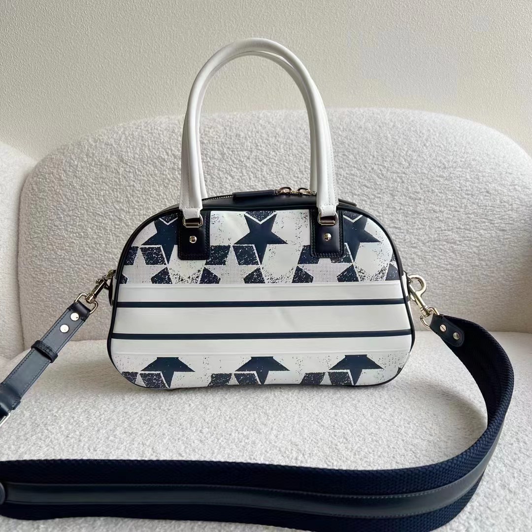 Dior  Vibe Bowling Handbag（34-19-15CM） - DopestKickz