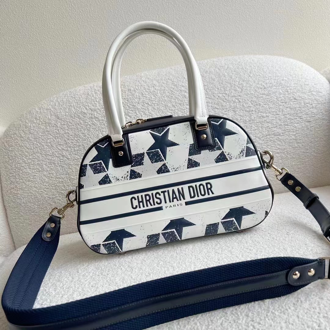 Dior  Vibe Bowling Handbag（34-19-15CM） - DopestKickz