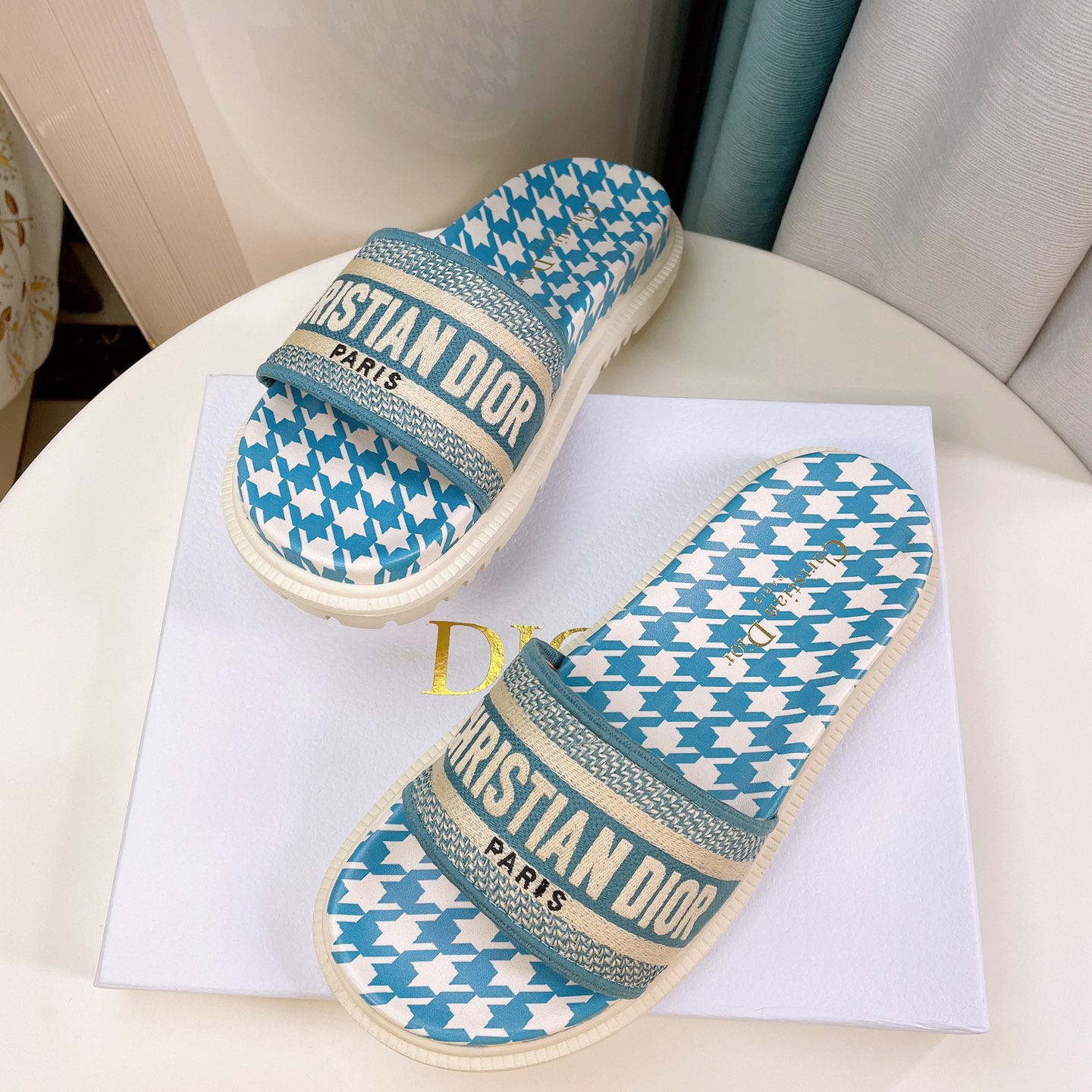 Dior Women Slide Sandals - DopestKickz