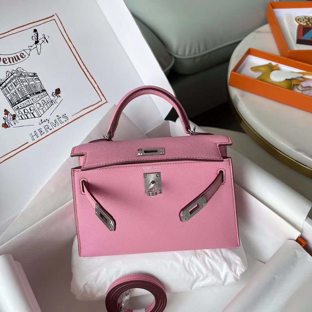 Hermes  Kelly Mini Women Handbag （19-13-6.5CM） - DopestKickz
