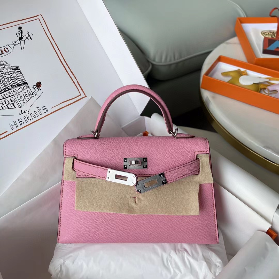 Hermes  Kelly Mini Women Handbag （19-13-6.5CM） - DopestKickz