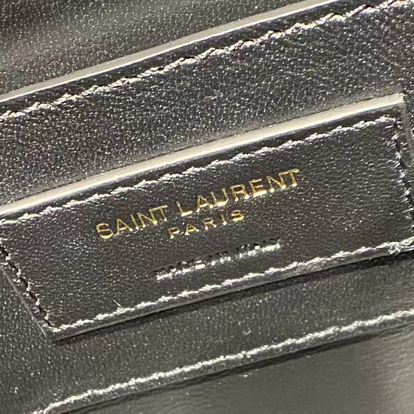 Saint Laurent  Leather Shoulder Bag(18-14-5.5cm) - DopestKickz