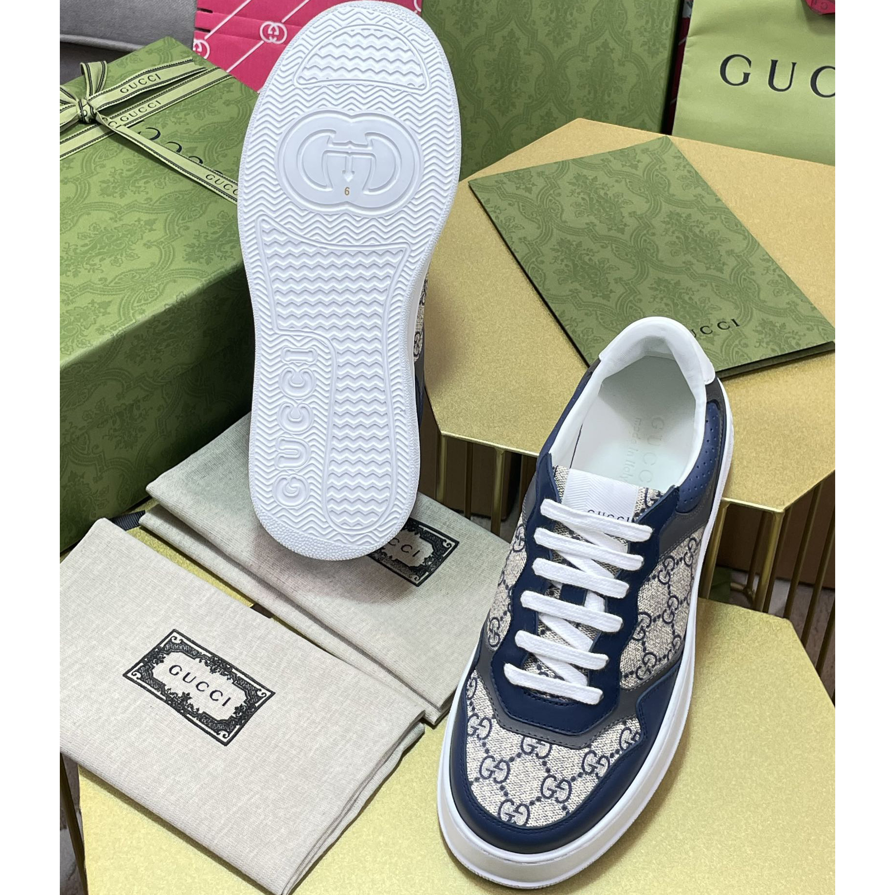 Gucci GG Sneaker(Upon UK size) - DopestKickz