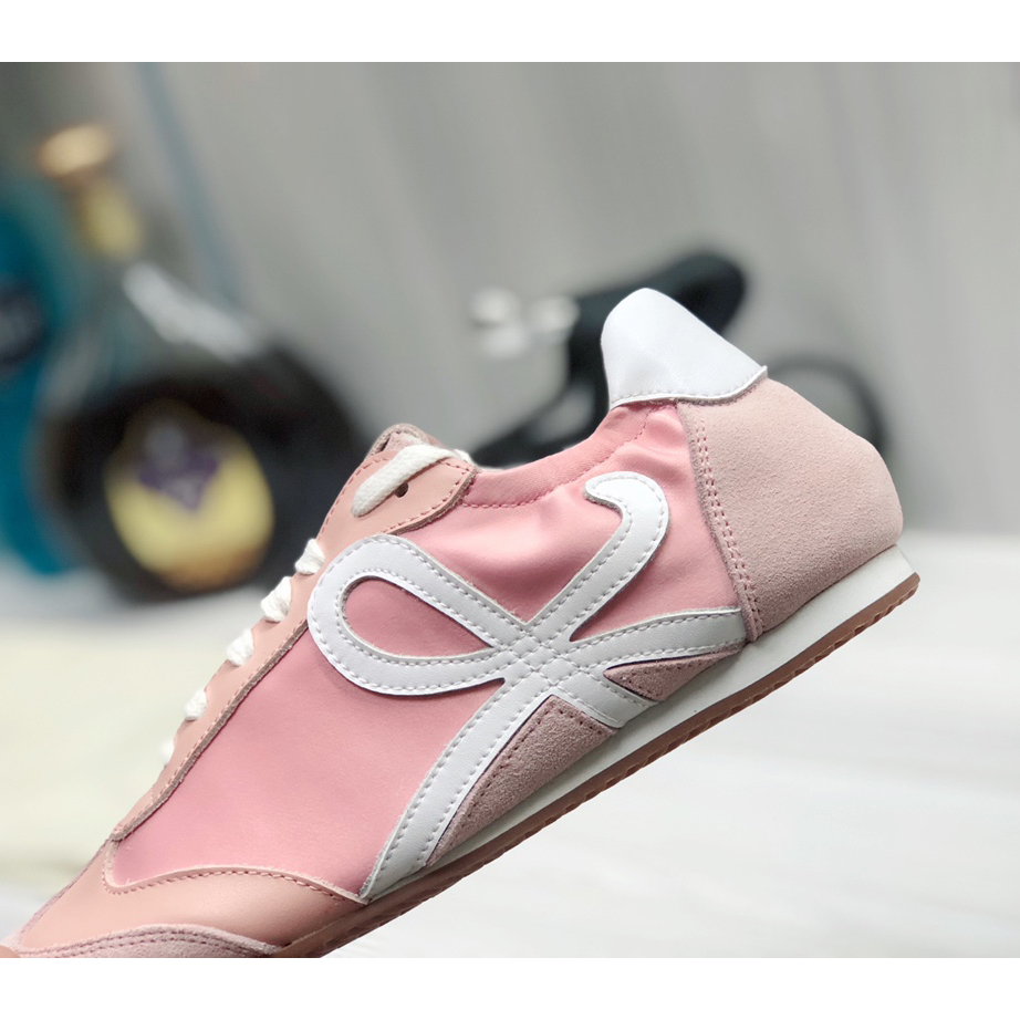 Loewe Ballet Runner In Nylon And Calfskin - DopestKickz