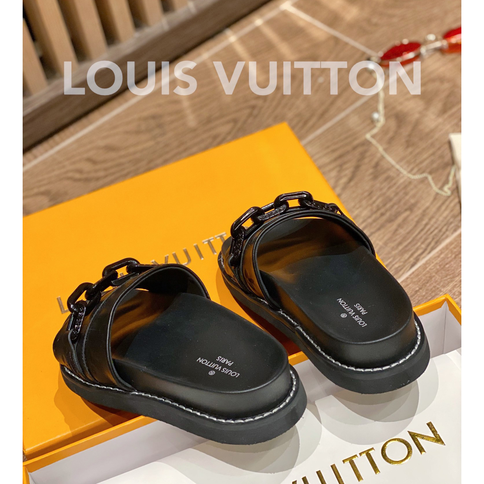 Louis Vuitton Monogram Slipper - DopestKickz