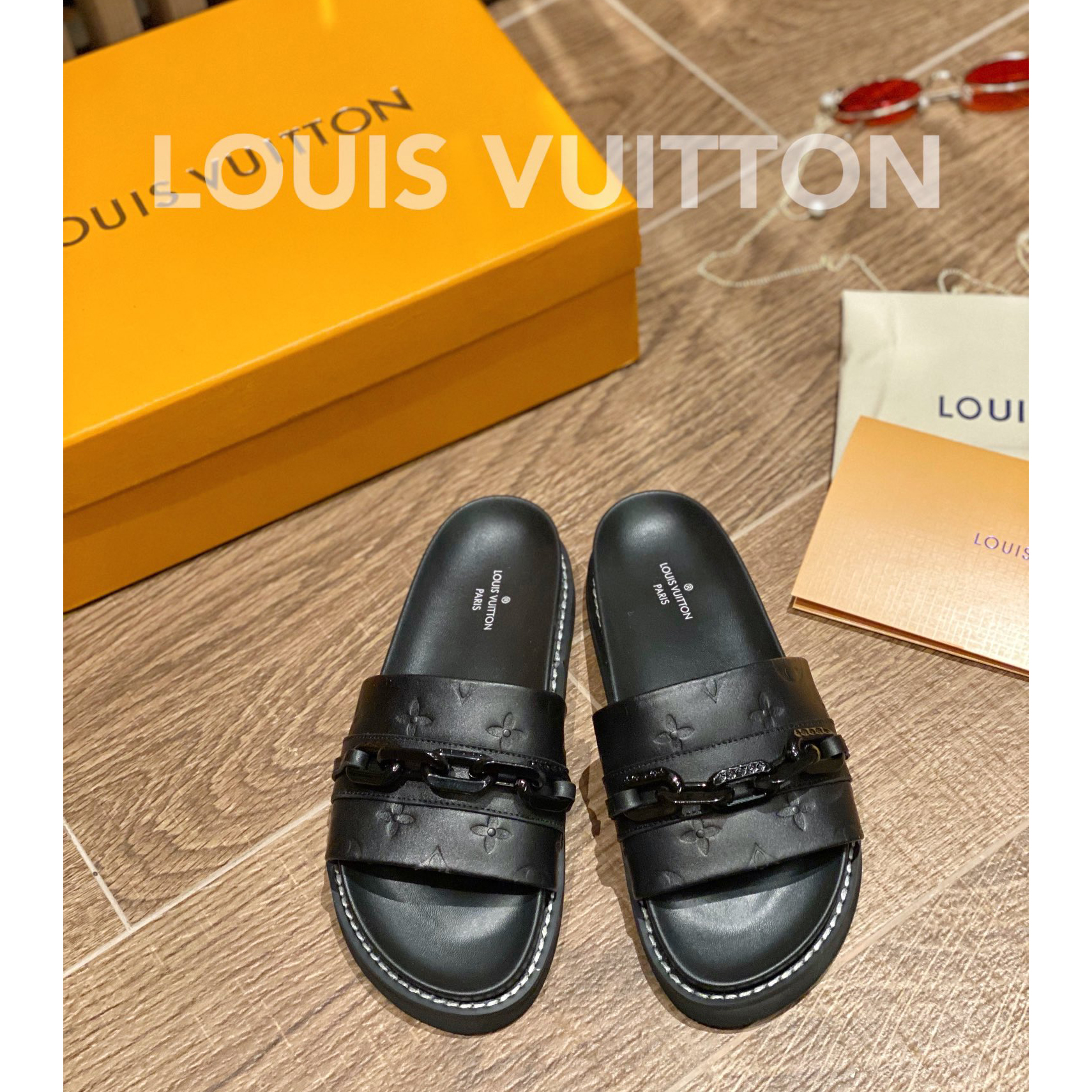 Louis Vuitton Monogram Slipper - DopestKickz