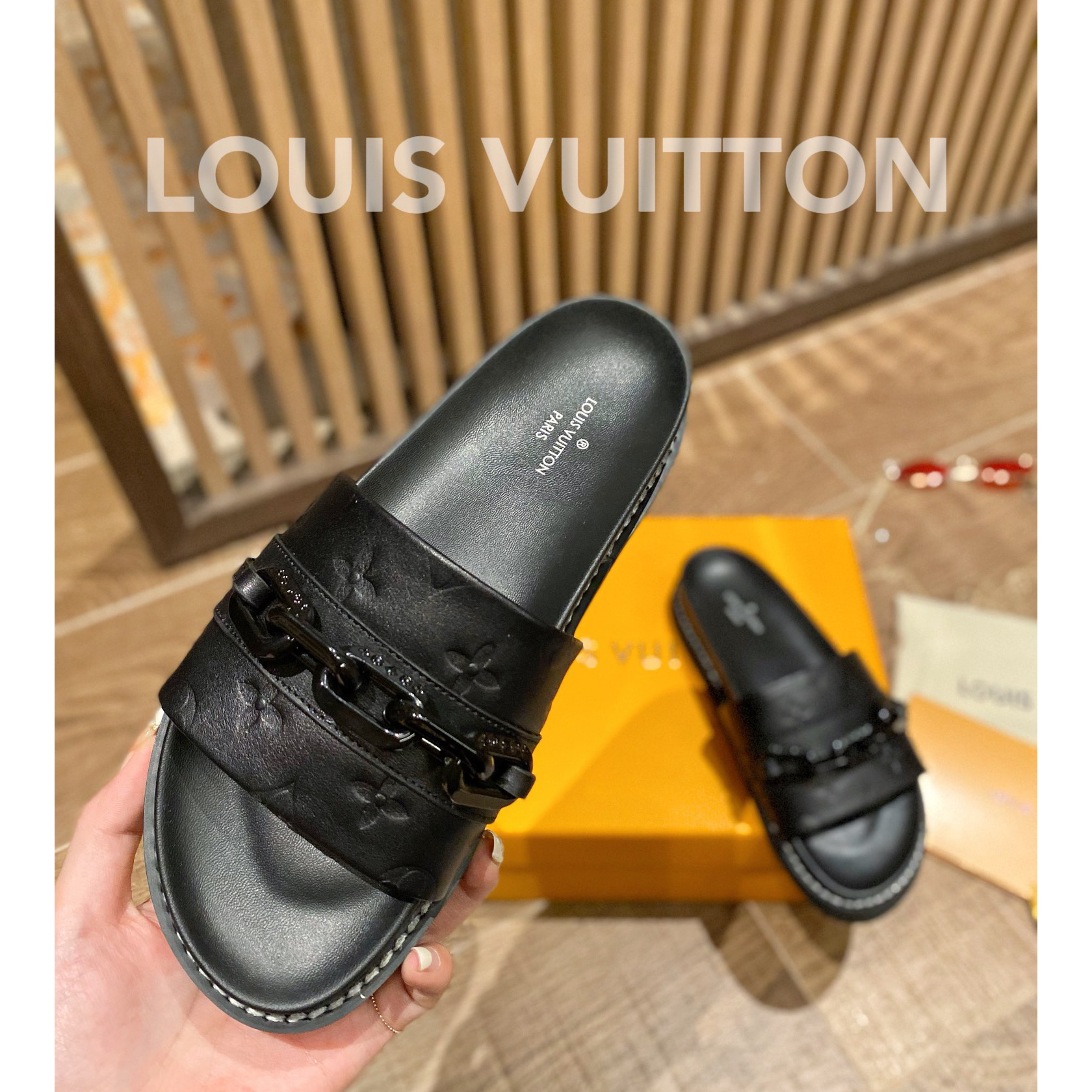 Louis Vuitton Monogram Slipper - DopestKickz