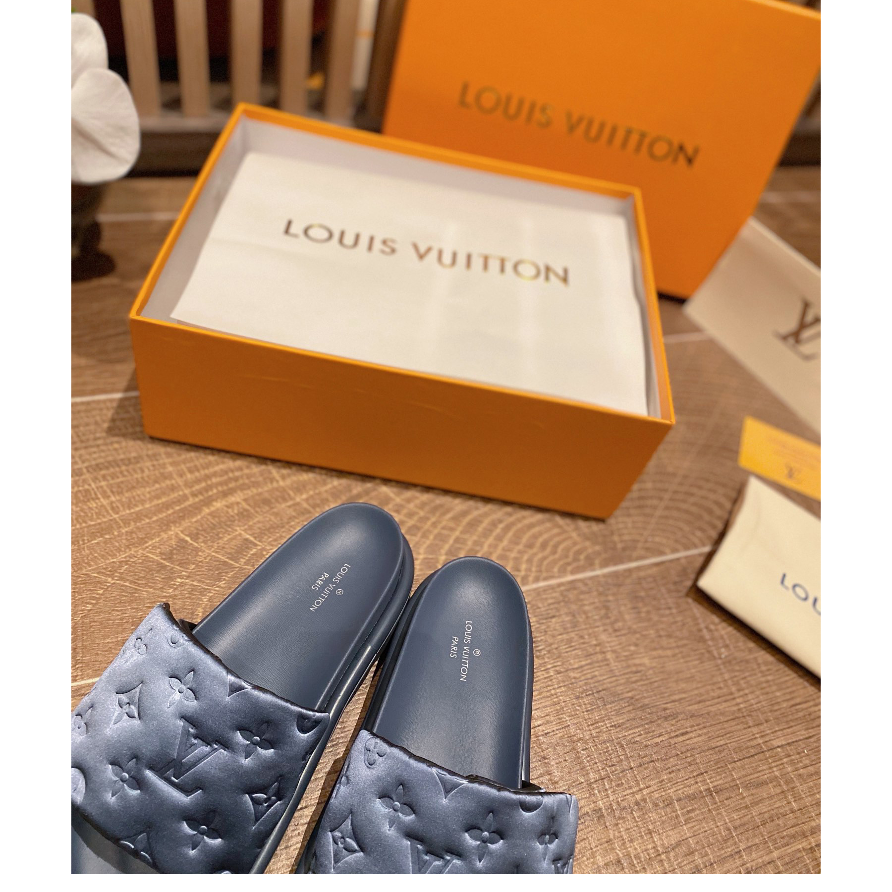 Louis Vuitton Pool Pillow Comfort Mules - DopestKickz