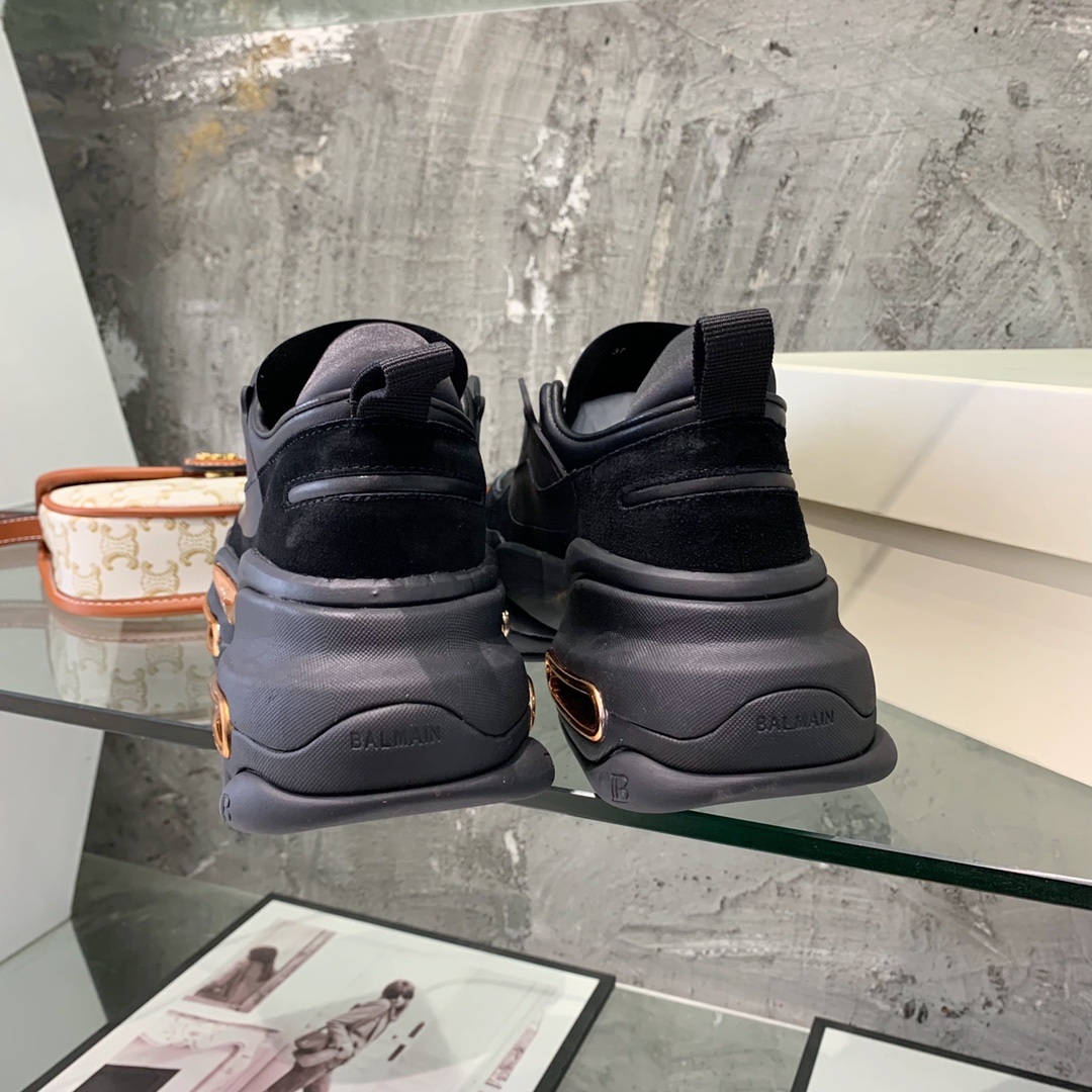 Balmain B-Bold Low-Top Sneakers - DopestKickz