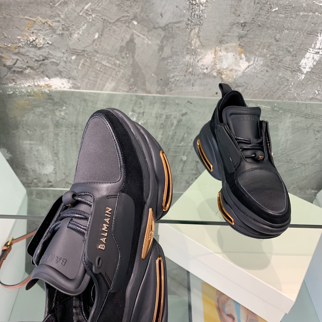 Balmain B-Bold Low-Top Sneakers - DopestKickz