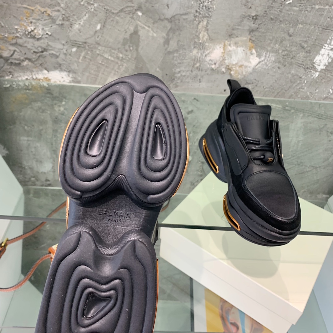 Balmain B-Bold Low-Top Sneakers - DopestKickz