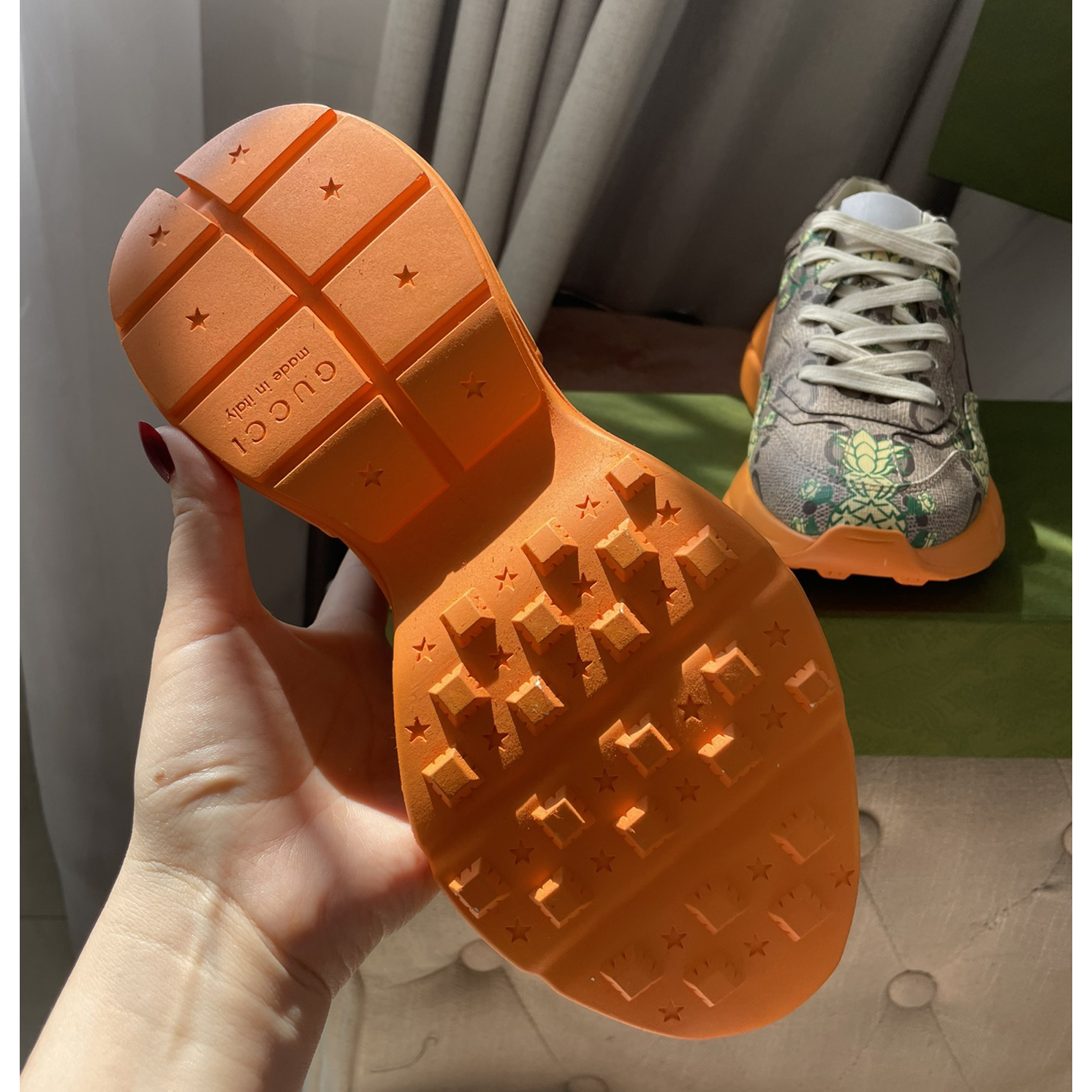 Gucci Pineapple Rhyton Sneaker - DopestKickz