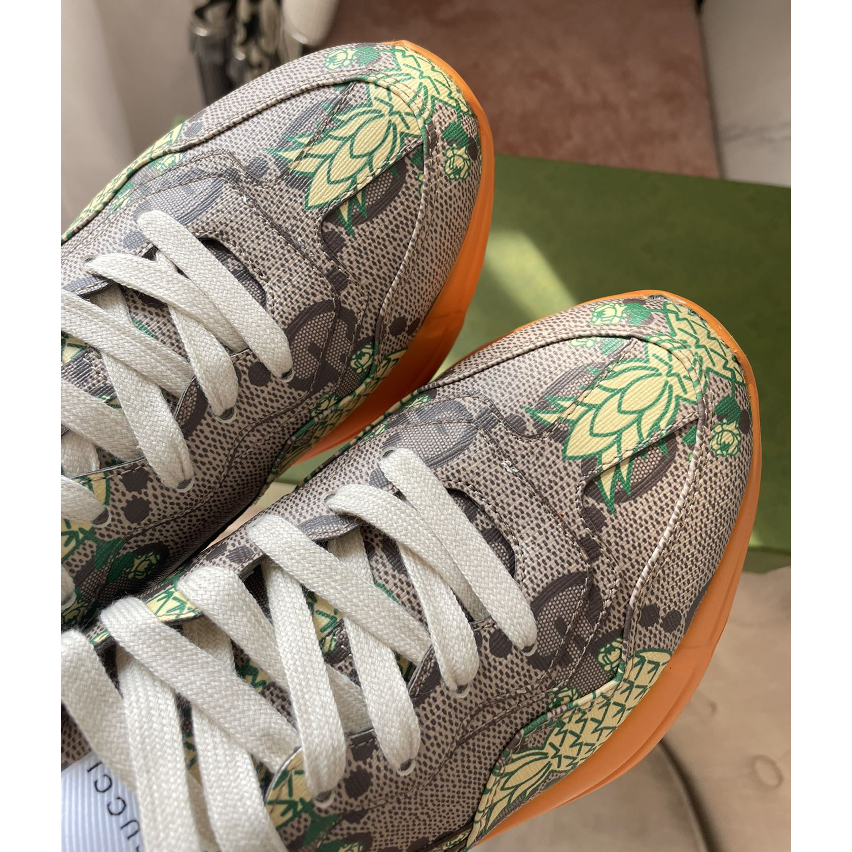 Gucci Pineapple Rhyton Sneaker - DopestKickz