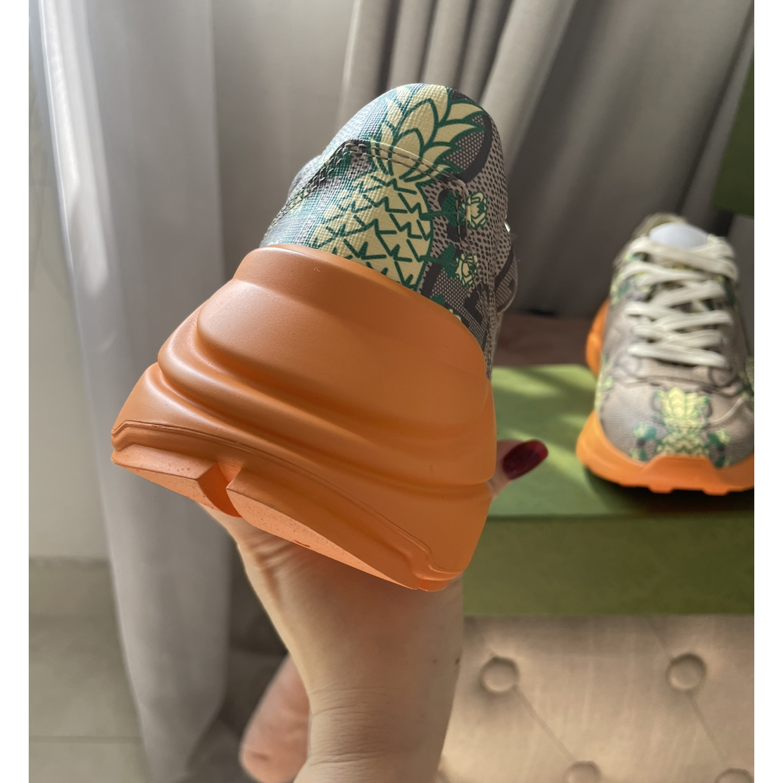 Gucci Pineapple Rhyton Sneaker - DopestKickz