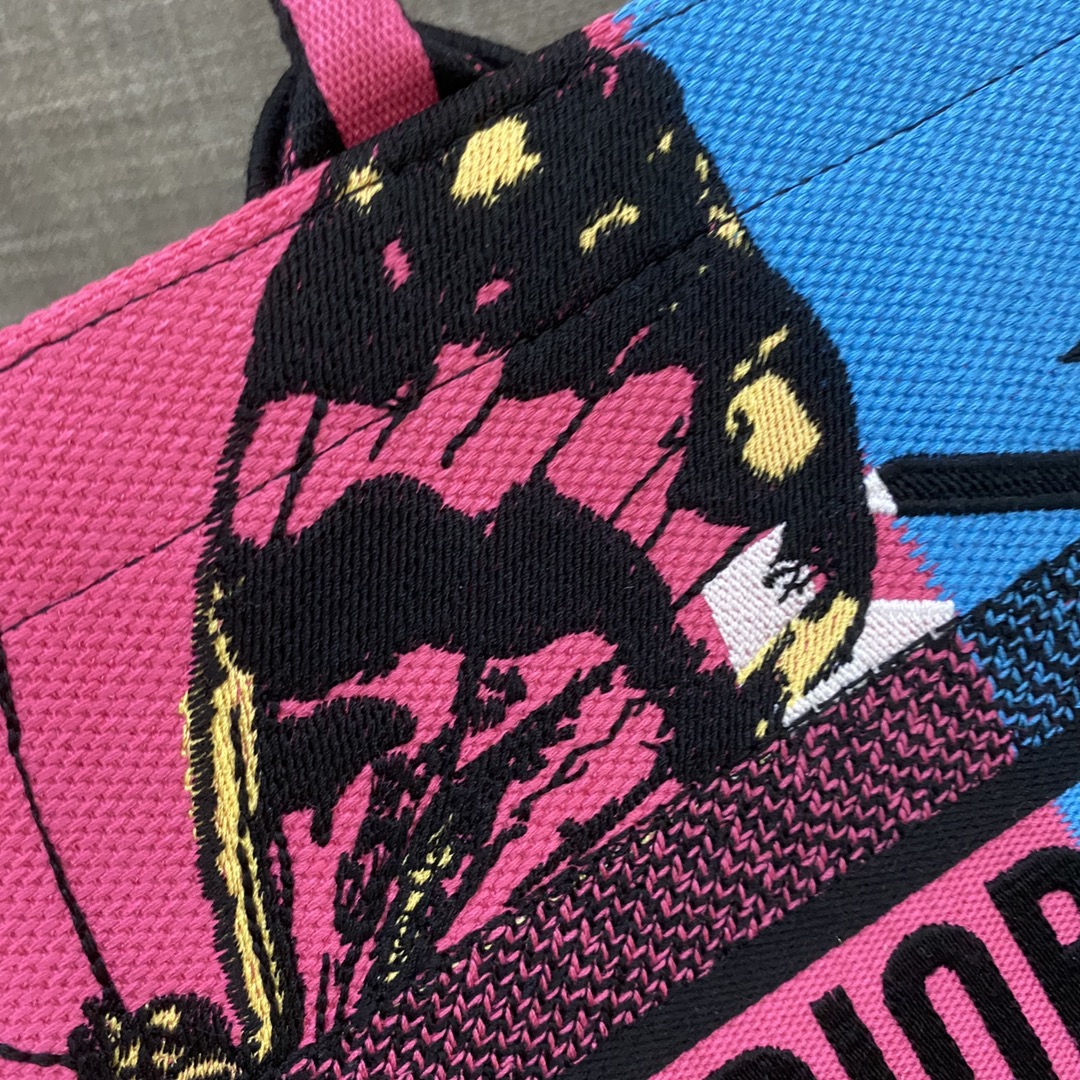 Dior Book Tote D-Jungle Pop（36.5*28*17.5cm） - DopestKickz