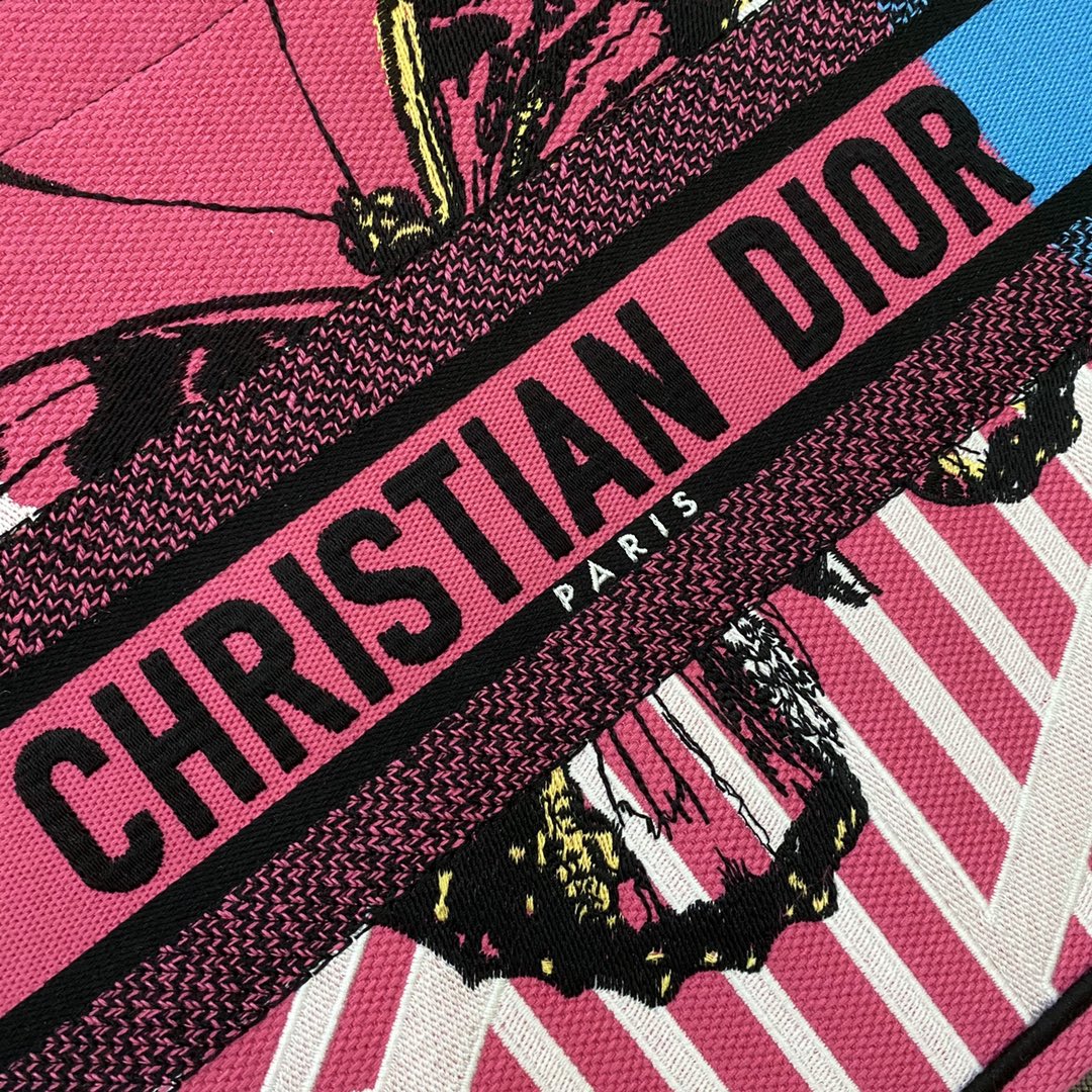 Dior Book Tote D-Jungle Pop（36.5*28*17.5cm） - DopestKickz
