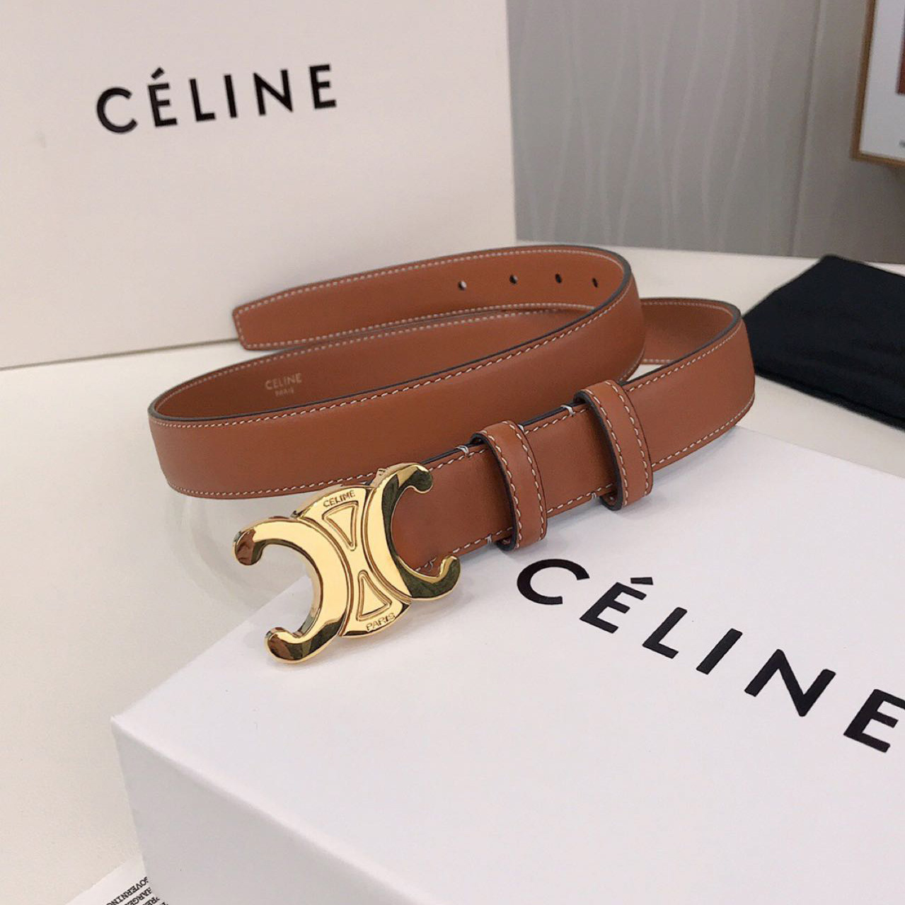 Celine Triomphe Belt - DopestKickz