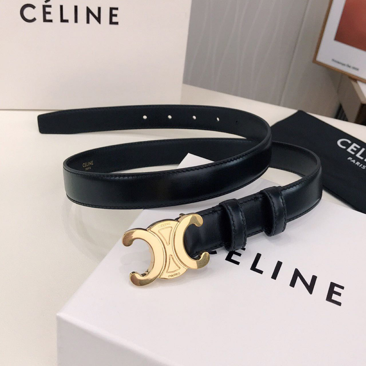 Celine Triomphe Belt - DopestKickz