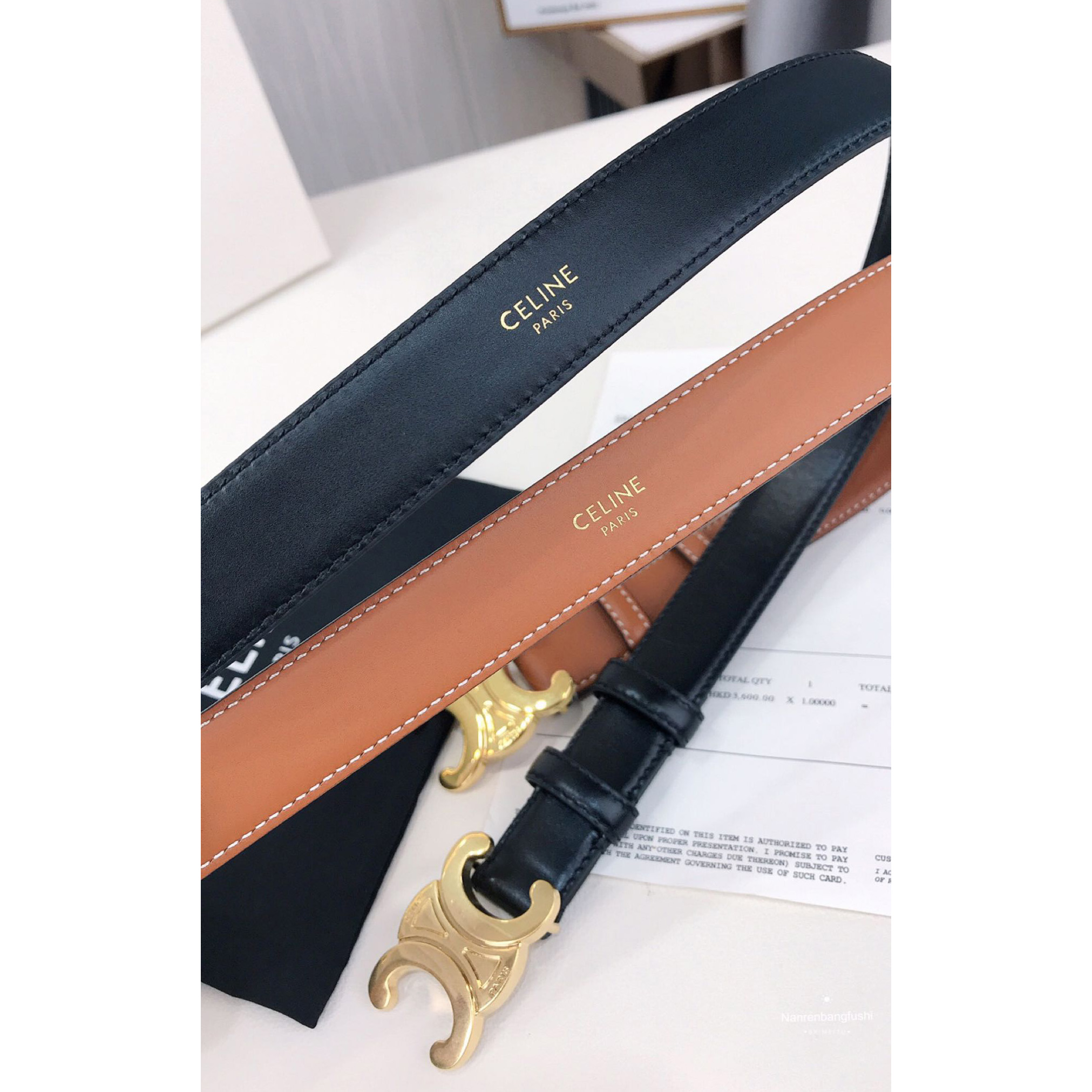 Celine Triomphe Belt - DopestKickz