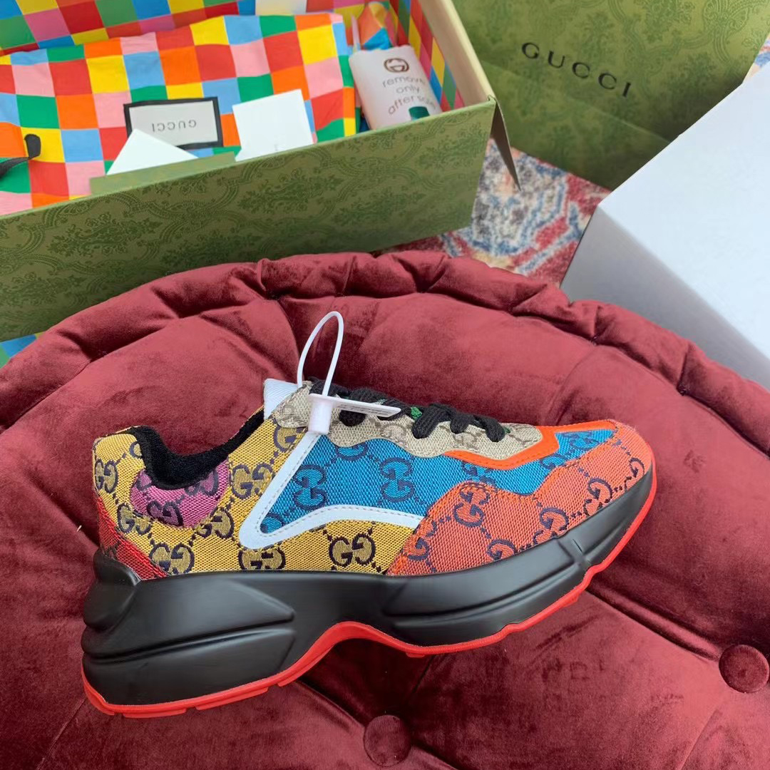 Gucci GG Multicolor Series Rhyton  Sneakers - DopestKickz