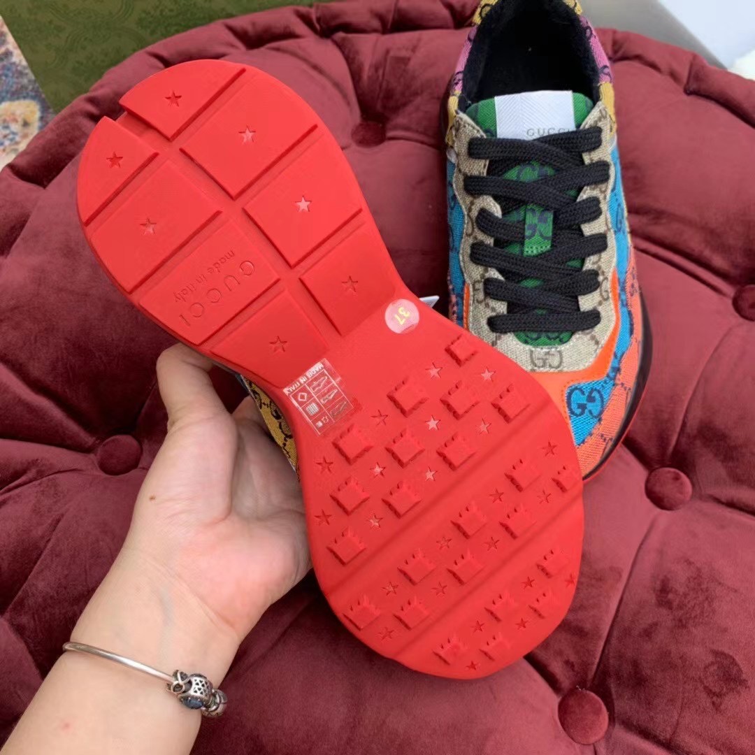 Gucci GG Multicolor Series Rhyton  Sneakers - DopestKickz