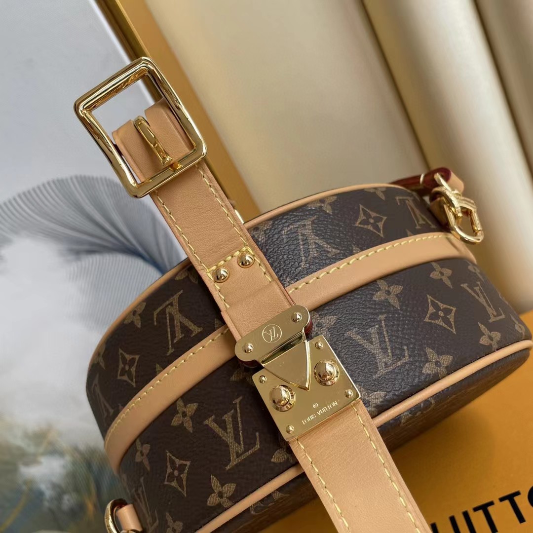 Louis Vuitton Petite Boite Chapeau(17.6-16.5-7.5cm)   M43514 - DopestKickz