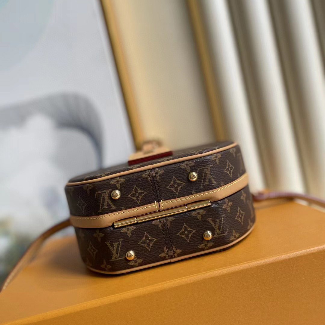 Louis Vuitton Petite Boite Chapeau(17.6-16.5-7.5cm)   M43514 - DopestKickz