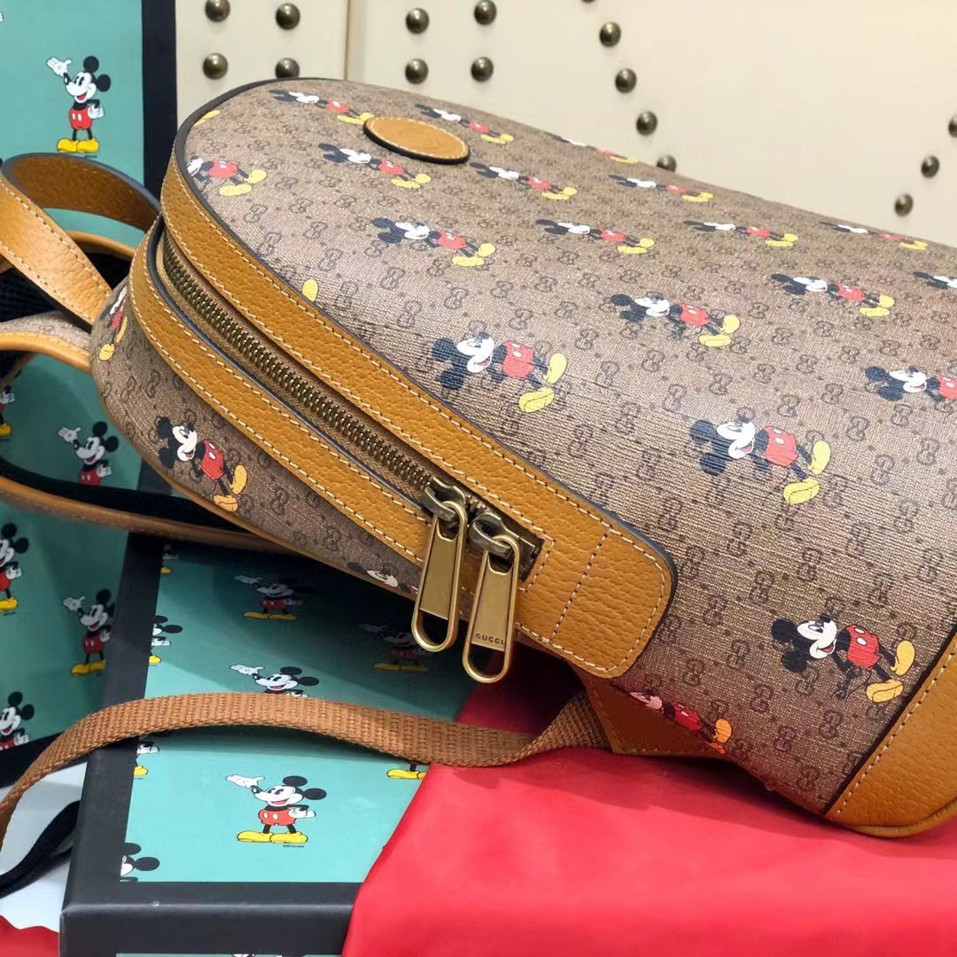 Gucci x Disney Mickey Mouse Medium Backpack（22-29-12CM） - DopestKickz