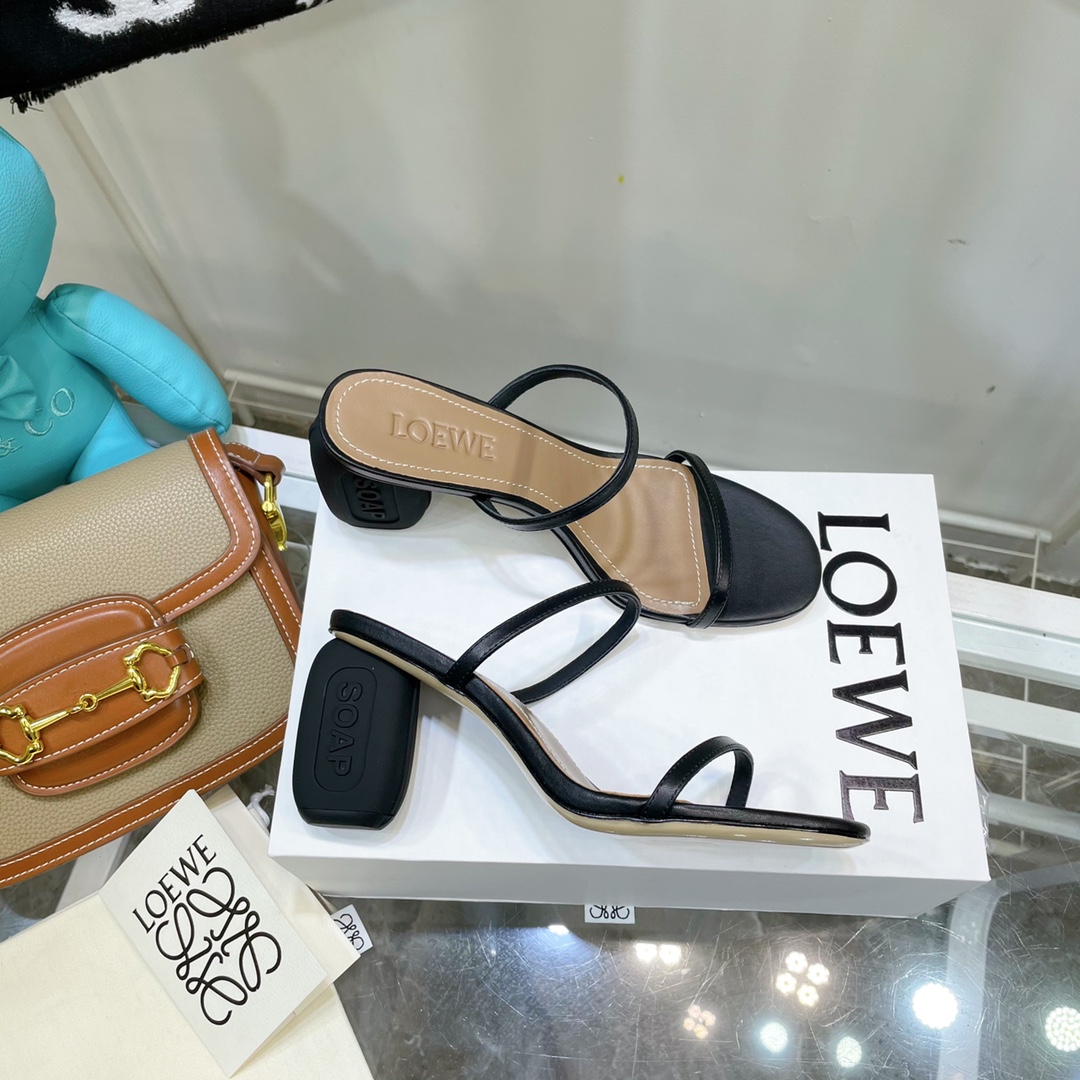 Loewe Women's High Heeled Sandals （Heel 6cm） - DopestKickz