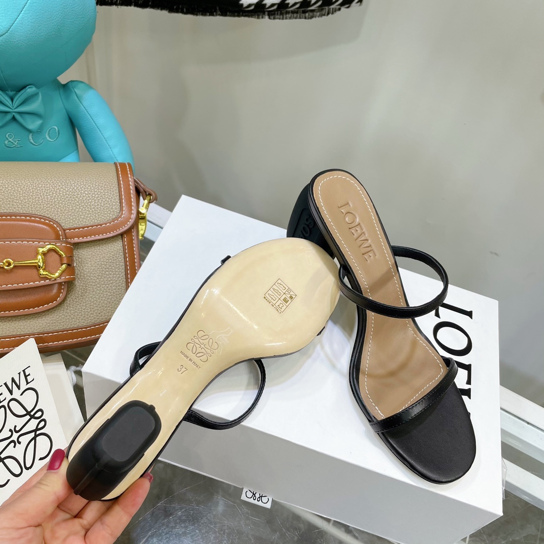 Loewe Women's High Heeled Sandals （Heel 6cm） - DopestKickz