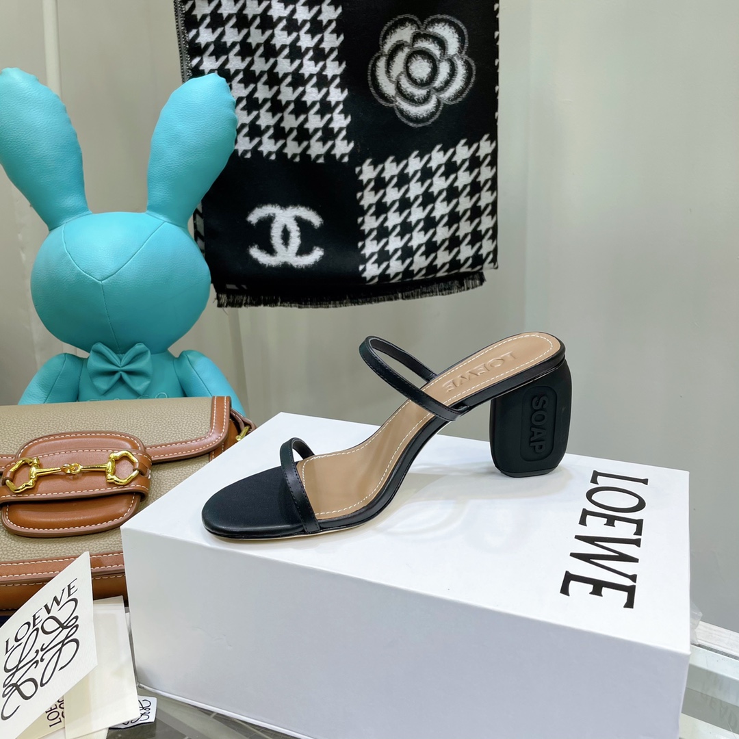 Loewe Women's High Heeled Sandals （Heel 6cm） - DopestKickz