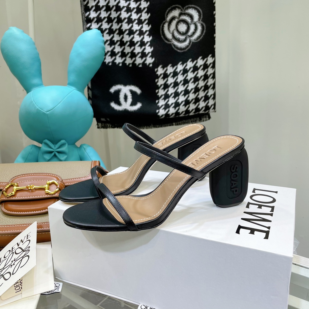 Loewe Women's High Heeled Sandals （Heel 6cm） - DopestKickz