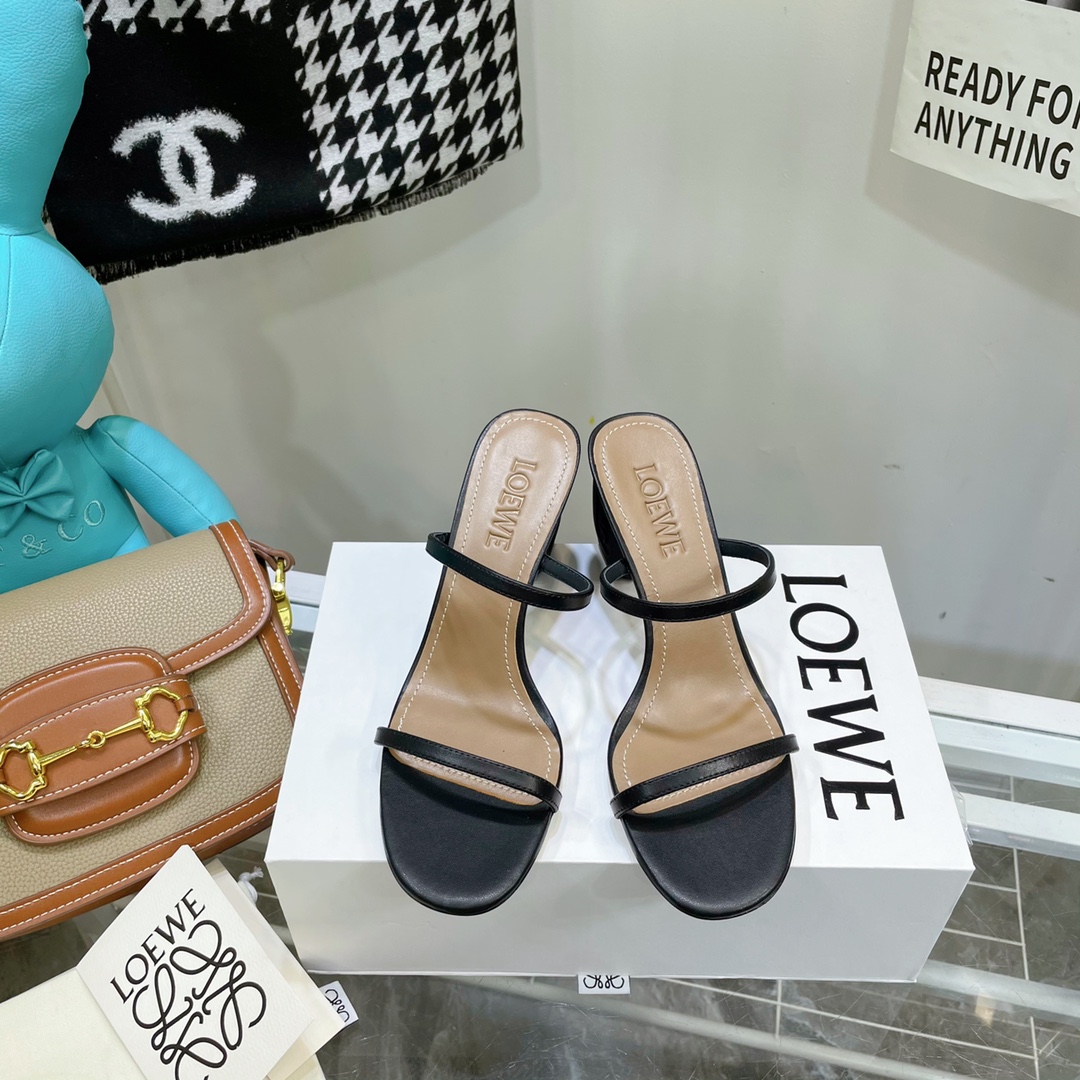 Loewe Women's High Heeled Sandals （Heel 6cm） - DopestKickz