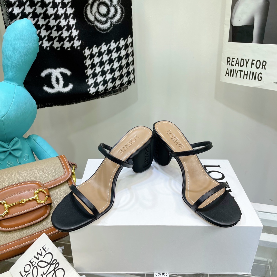Loewe Women's High Heeled Sandals （Heel 6cm） - DopestKickz