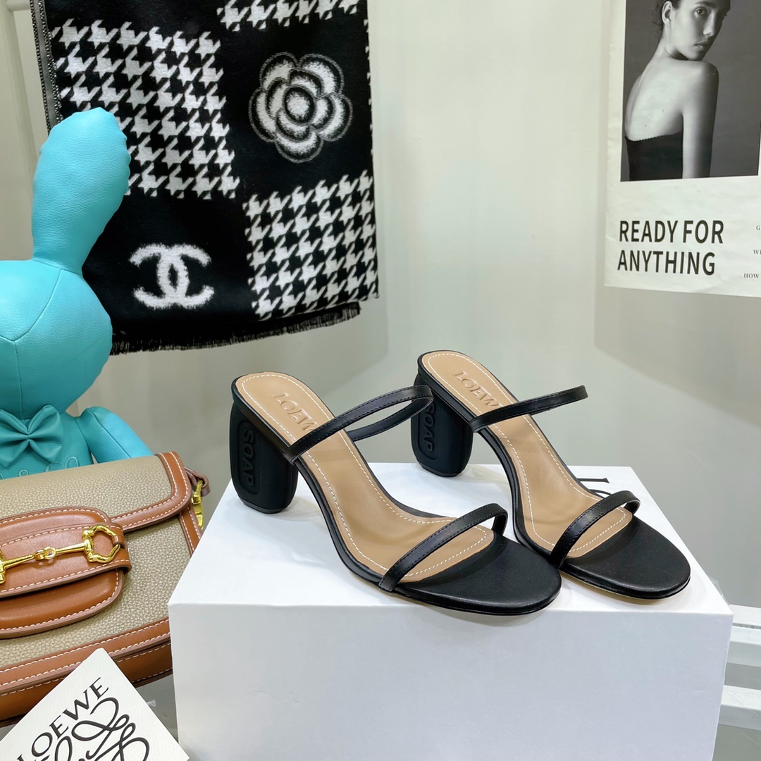 Loewe Women's High Heeled Sandals （Heel 6cm） - DopestKickz