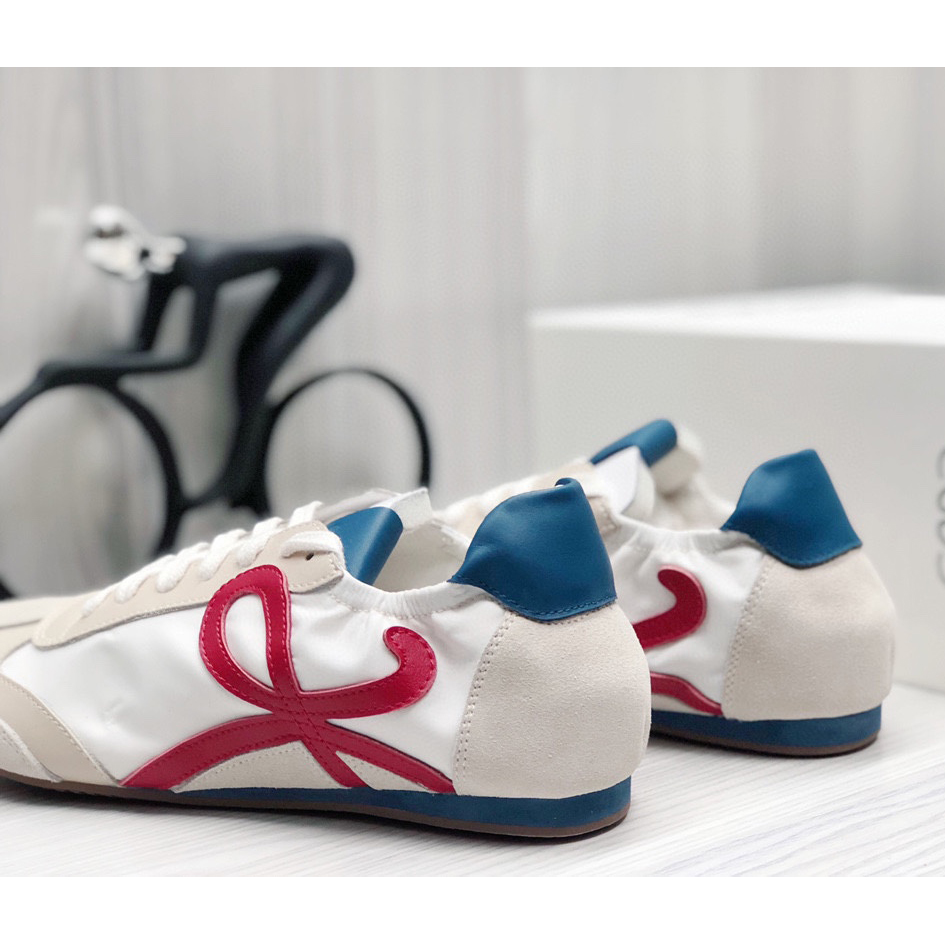 Loewe Ballet Runner In Nylon And Calfskin - DopestKickz