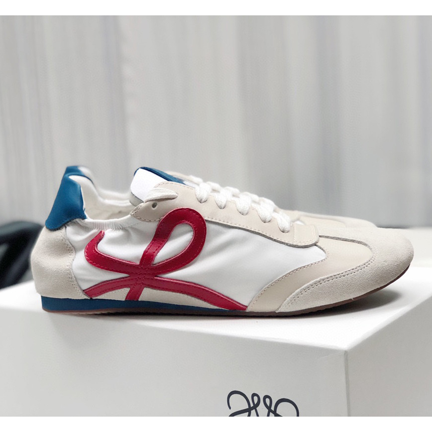 Loewe Ballet Runner In Nylon And Calfskin - DopestKickz