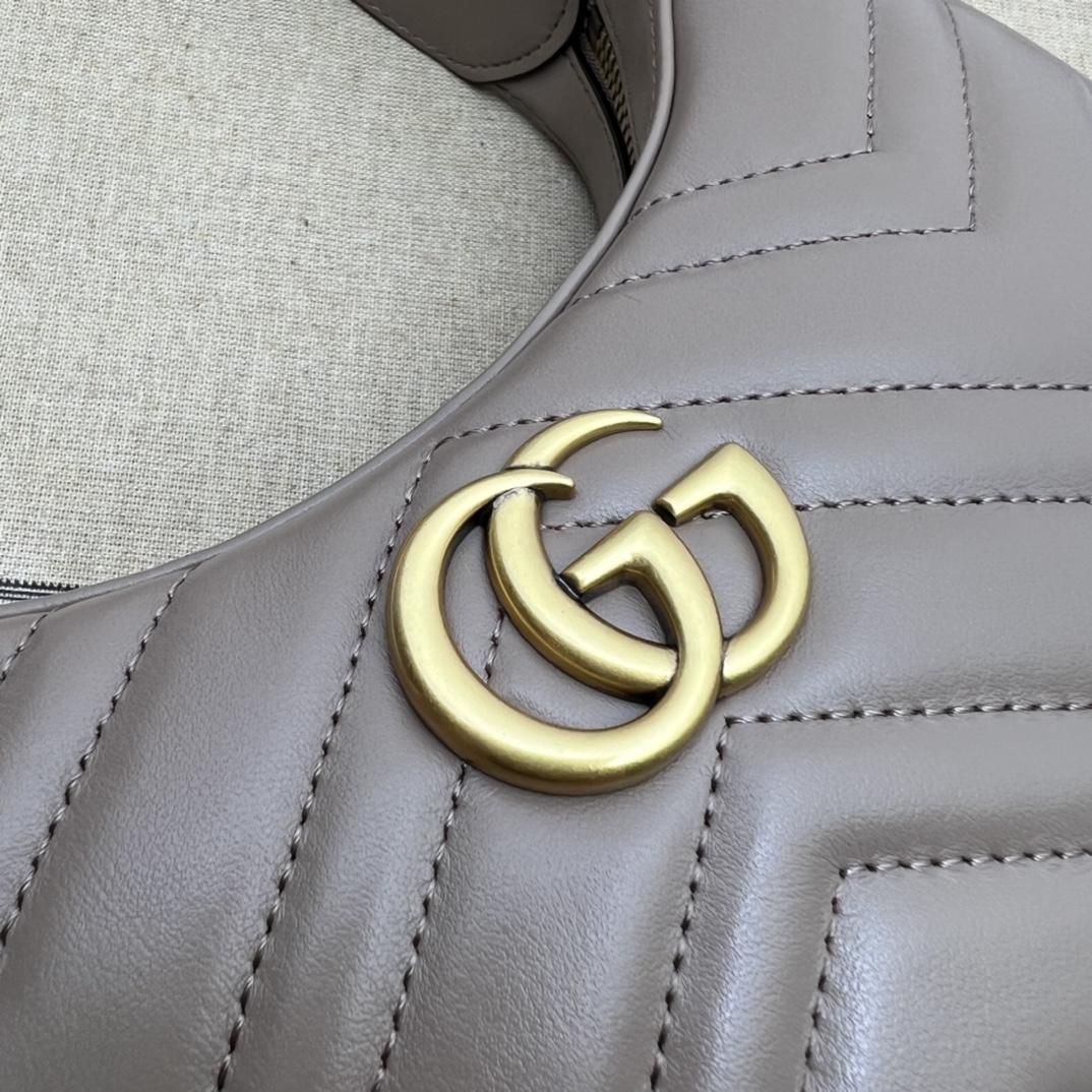 Gucci GG  Leather Handle Bag（21-11-5CM） - DopestKickz