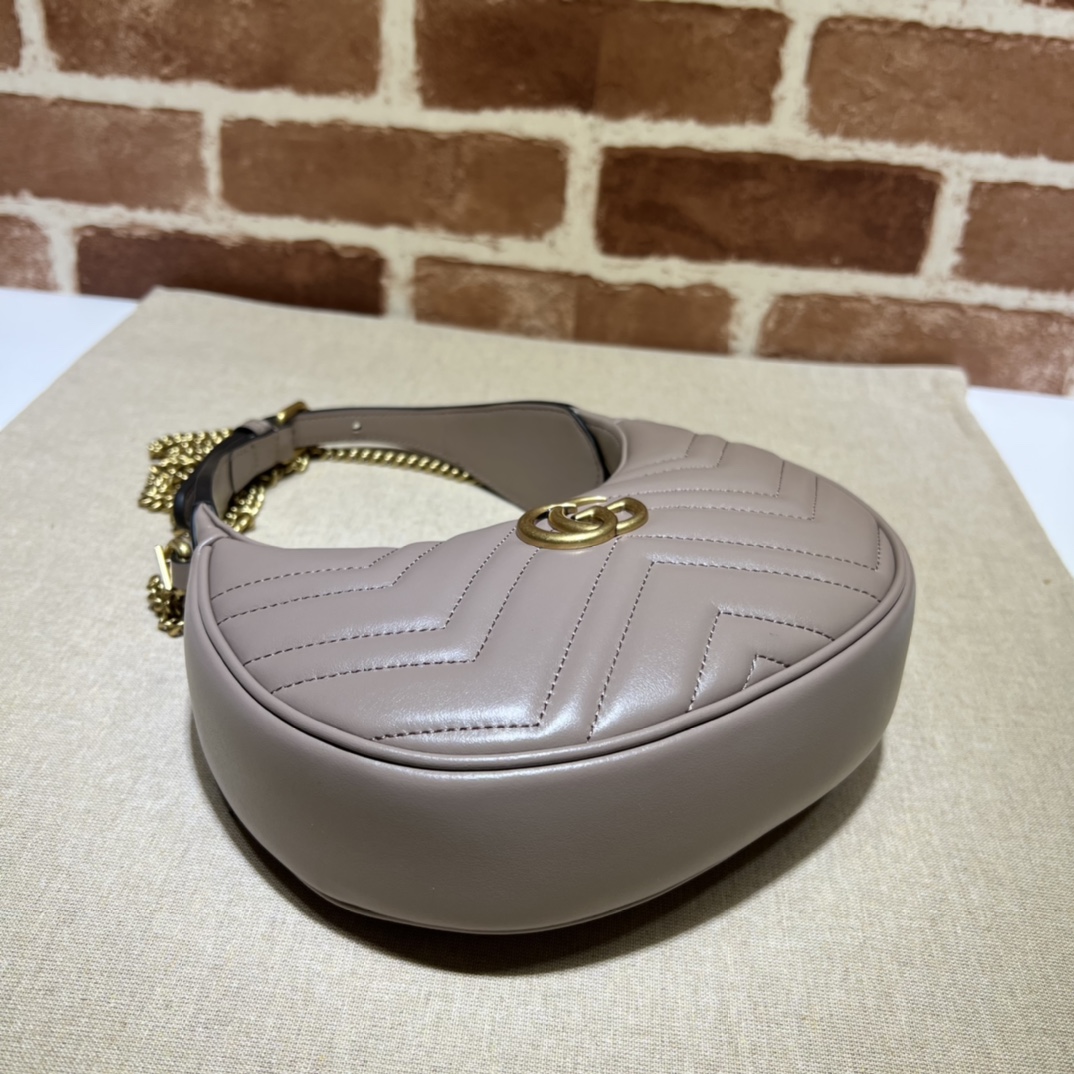 Gucci GG  Leather Handle Bag（21-11-5CM） - DopestKickz