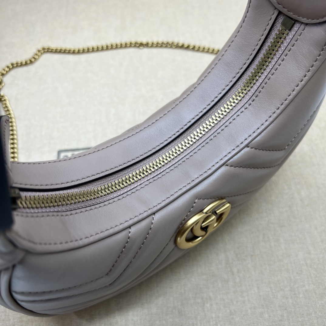 Gucci GG  Leather Handle Bag（21-11-5CM） - DopestKickz