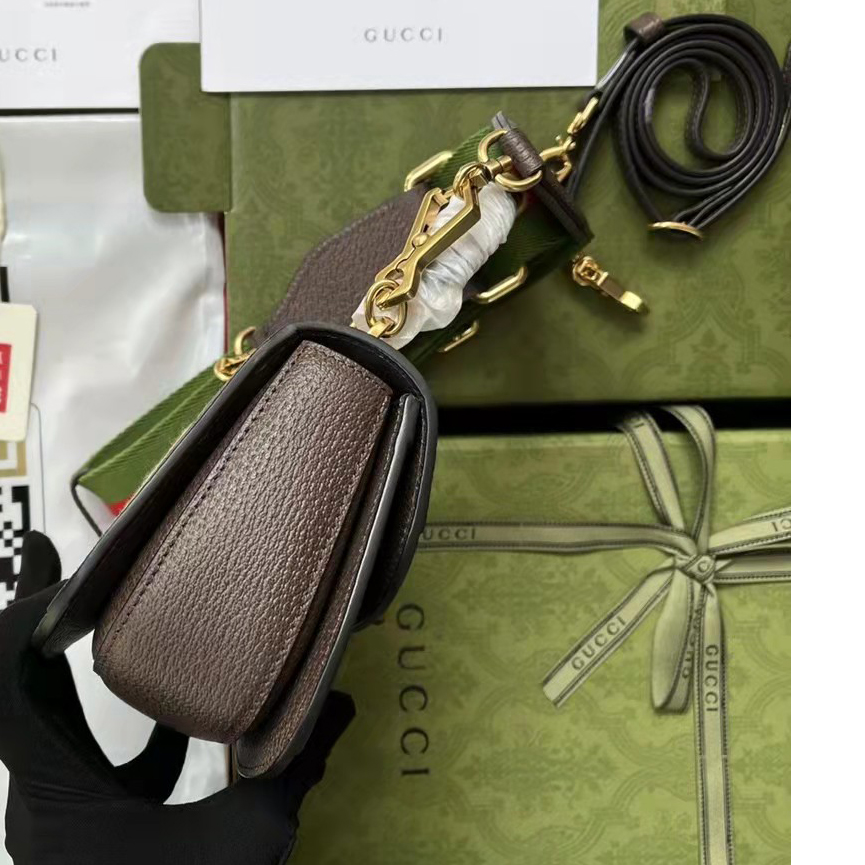 Gucci GG Bamboo Handle Bag（17-12-7.5CM） - DopestKickz