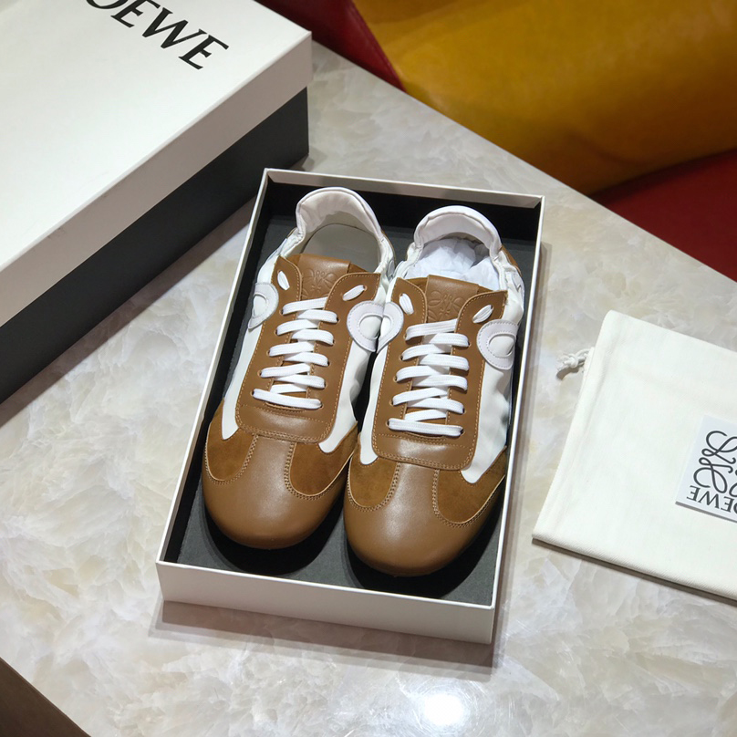 Loewe Ballet Runner In Nylon And Calfskin - DopestKickz