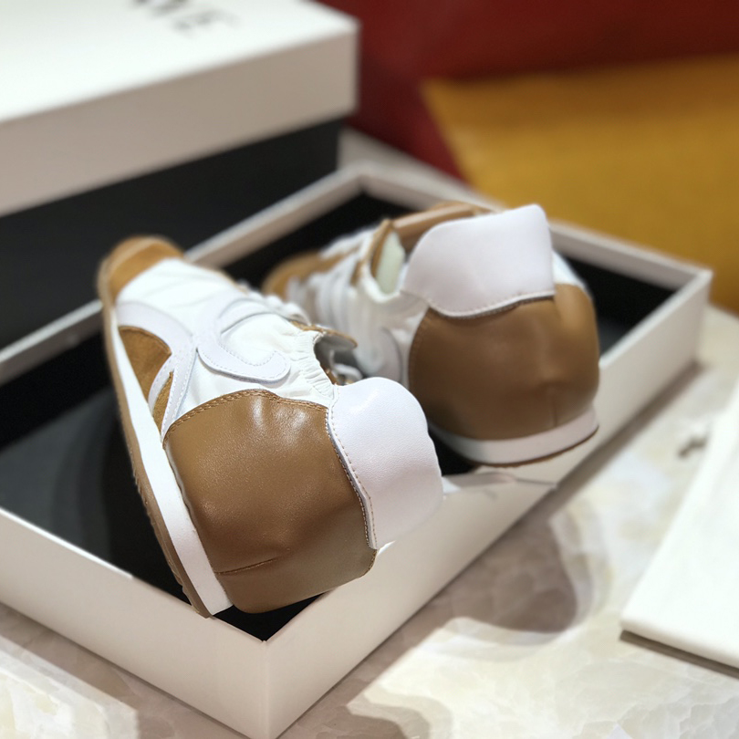 Loewe Ballet Runner In Nylon And Calfskin - DopestKickz