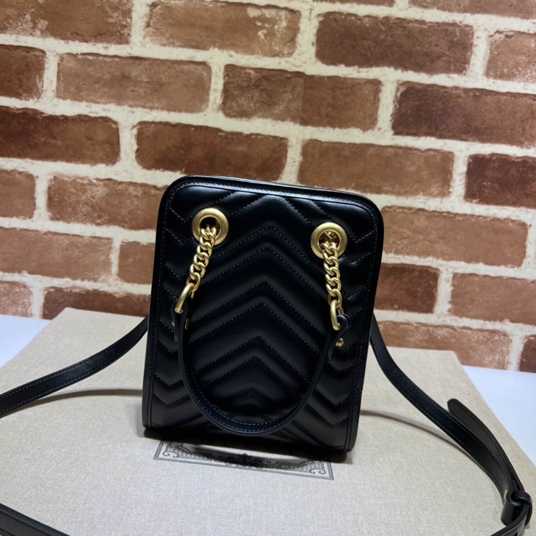 Gucci GG  Marmont Mini Handbag （16-19-7CM） - DopestKickz