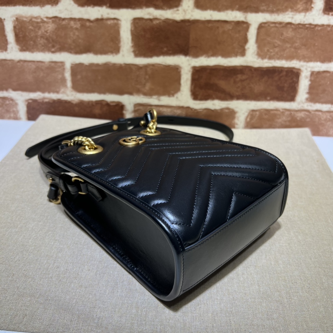 Gucci GG  Marmont Mini Handbag （16-19-7CM） - DopestKickz