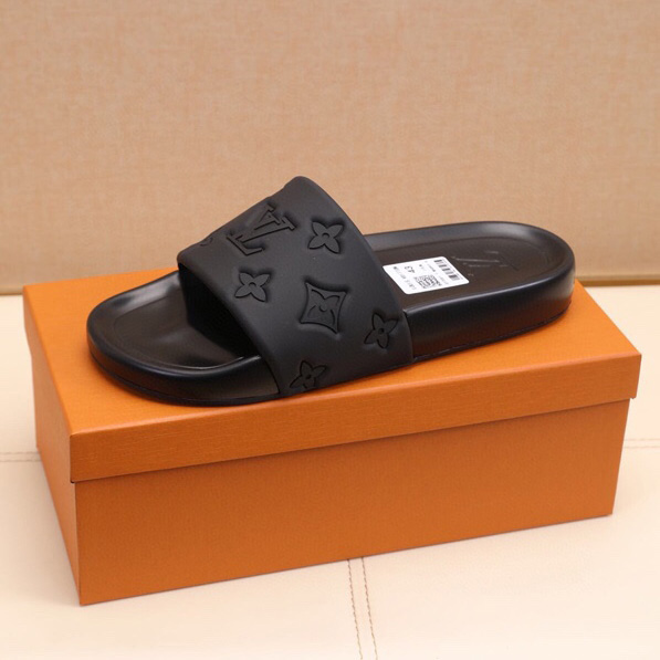 Louis Vuitton Monogram Slippers - DopestKickz