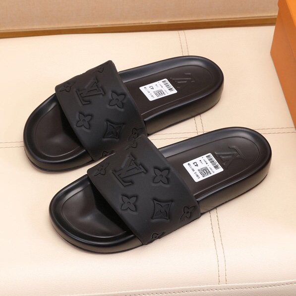 Louis Vuitton Monogram Slippers - DopestKickz