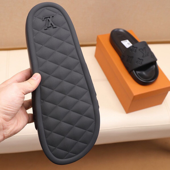 Louis Vuitton Monogram Slippers - DopestKickz